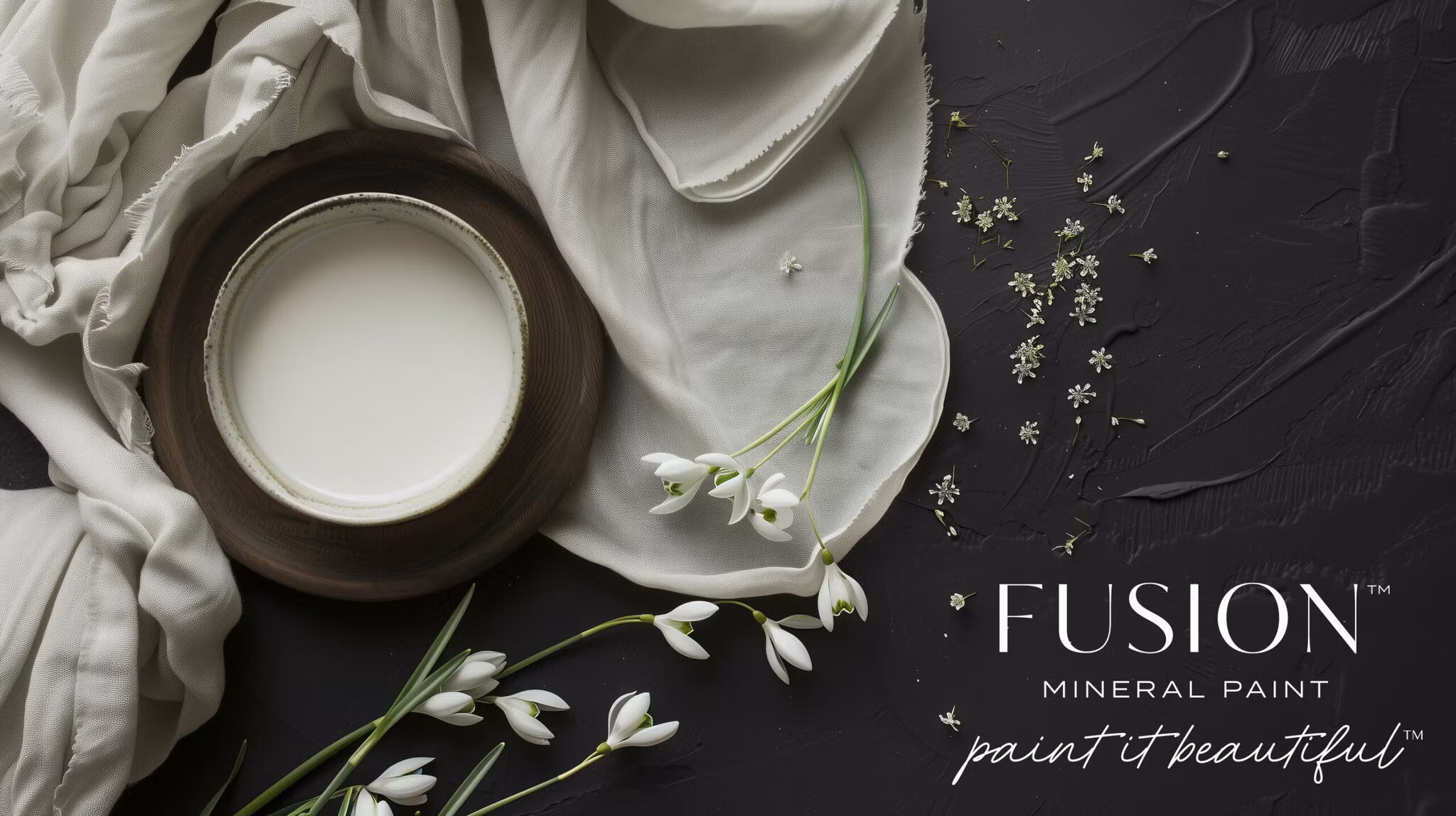 FUSION™ Mineral Paint - Snowdrop