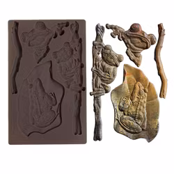 ReDesign Décor Moulds® - Froggy Meadow Greens (ca 13x20cm)