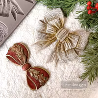 ReDesign Décor Moulds® - Silikonform - Vintage Opulence Bow (ca 13x20cm)