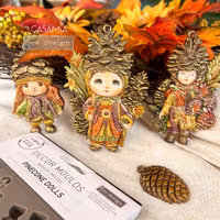ReDesign Décor Moulds® - Silikonform - Pinecone Dolls (ca 13x20cm)
