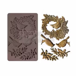 ReDesign Décor Moulds® - Silikonform - Cardinal Cheer (ca 13x20cm)