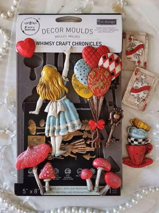 GJUTFORM - Re Design Décor Moulds - Silikonform - Whimsy Craft Chronicles
