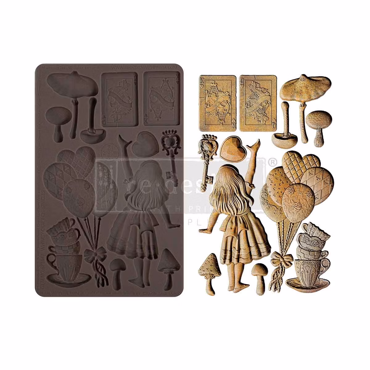 GJUTFORM - Re Design Décor Moulds - Silikonform - Whimsy Craft Chronicles