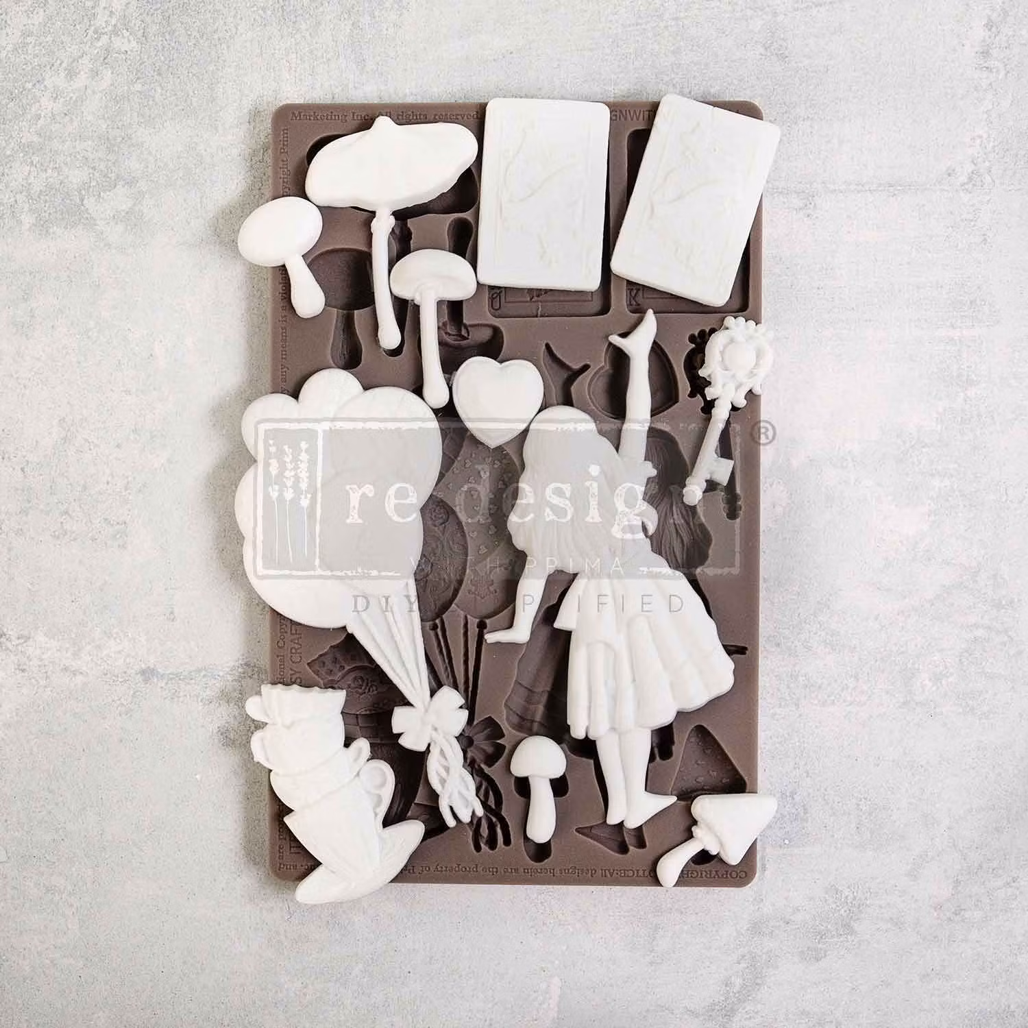 GJUTFORM - Re Design Décor Moulds - Silikonform - Whimsy Craft Chronicles