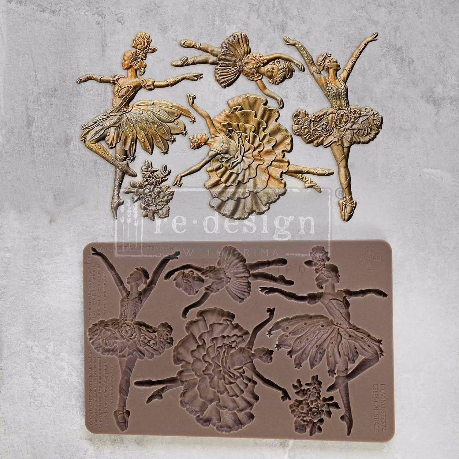 GJUTFORM - Re Design Décor Moulds - Silikonform - Celestial Grace