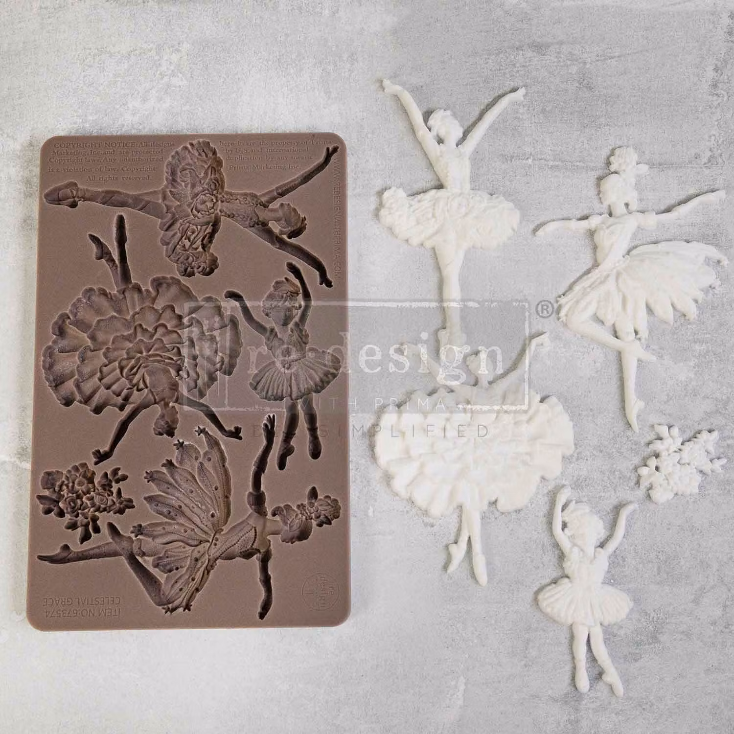 GJUTFORM - Re Design Décor Moulds - Silikonform - Celestial Grace