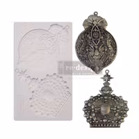 ReDesign Décor Moulds® - Silikonform - Victorian Adornments (ca 13x20cm)