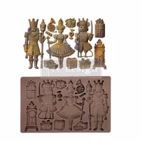 ReDesign Décor Moulds® - Silikonform - Nutcracker Party (ca 13x20cm)