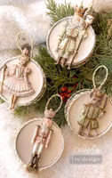 ReDesign Décor Moulds® - Silikonform - Nutcracker Party (ca 13x20cm)