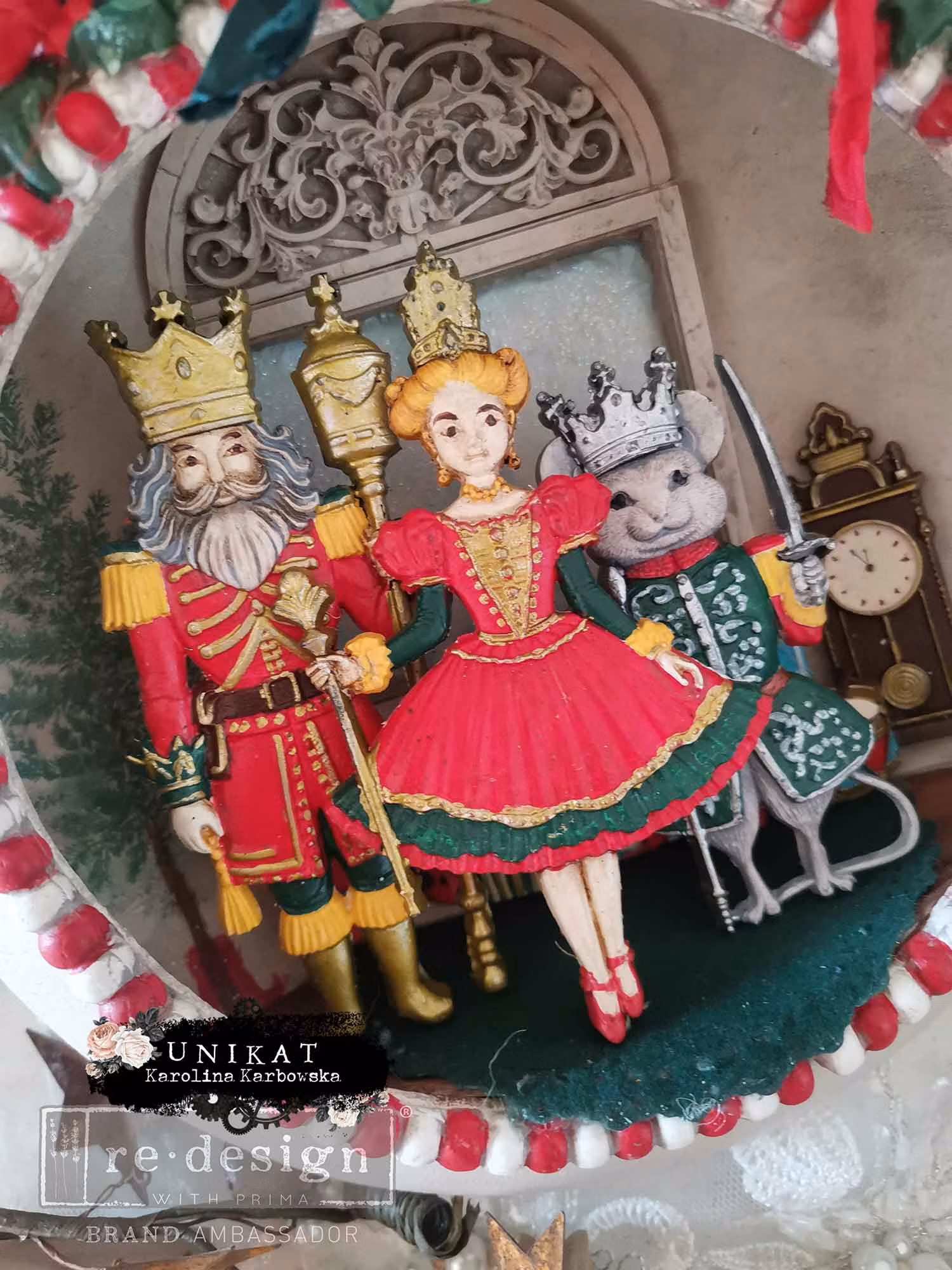 GJUTFORM - Re Design Décor Moulds - Silikonform - Nutcracker Party