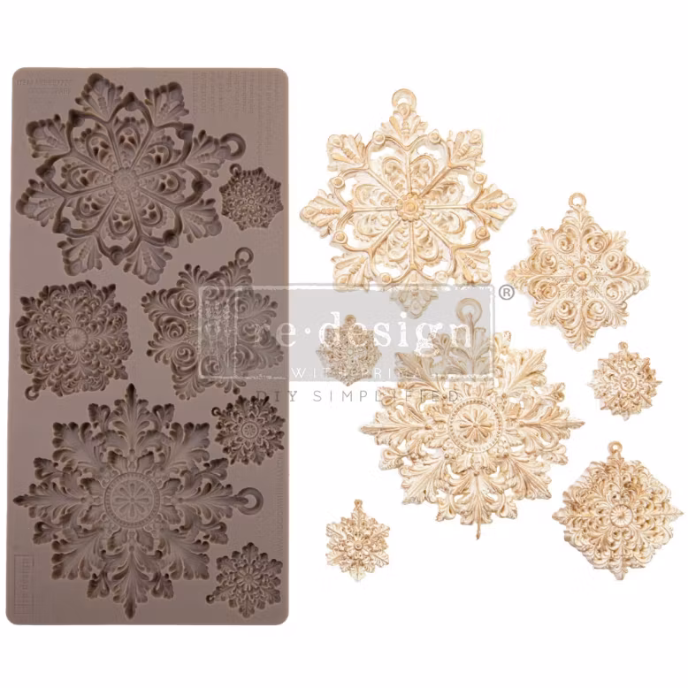 ReDesign Décor Moulds® - Silikonform - Frost Spark (ca 13x25cm)