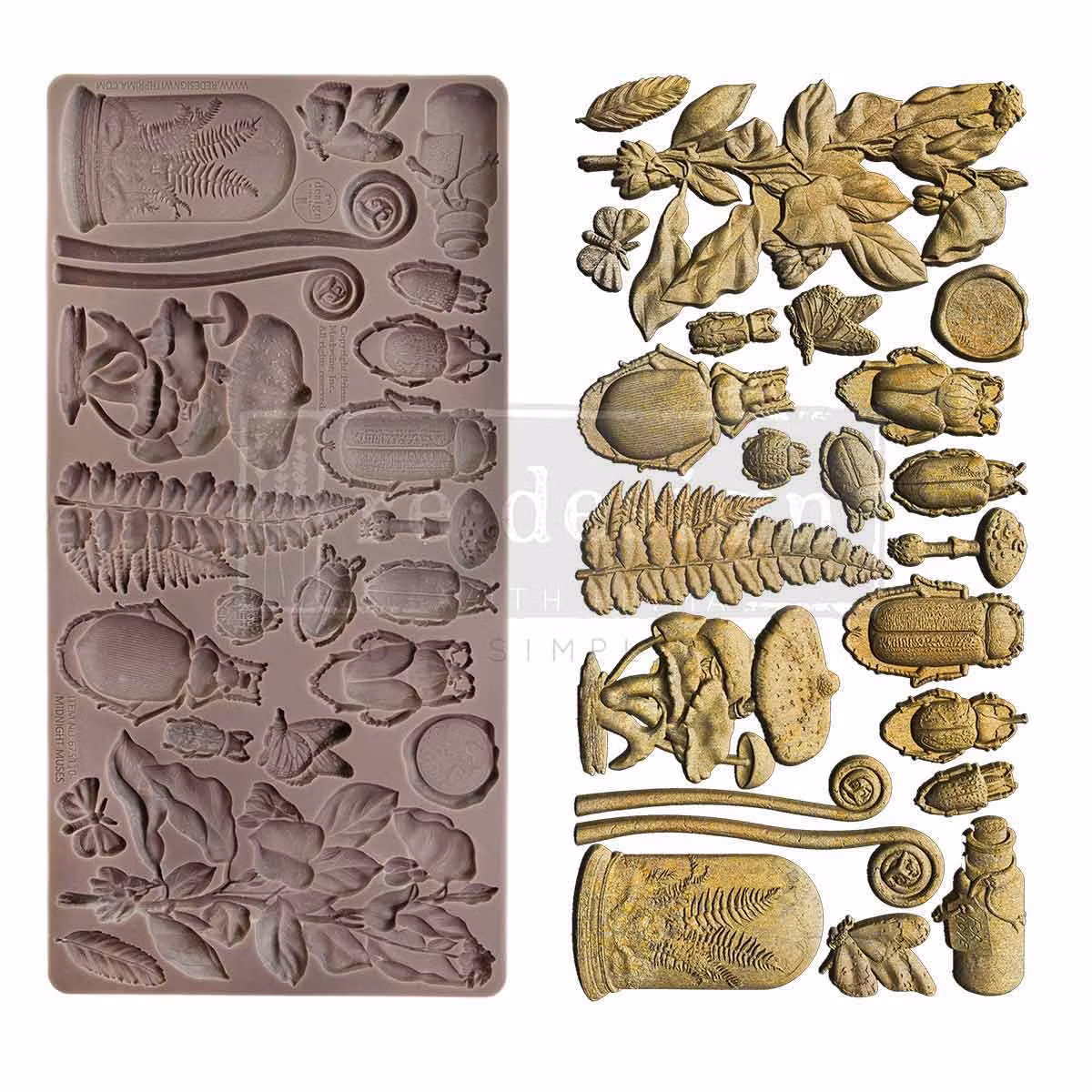 GJUTFORM - Re Design Décor Moulds - Silikonform - Midnight Muses