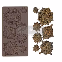 ReDesign Décor Moulds® - Silikonform - Dazzling Ornates (ca 13x25cm)