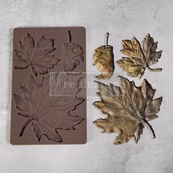 ReDesign Décor Moulds® - Falling Leaves Fantasy (ca 13x20cm)