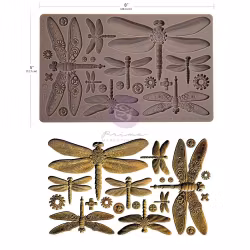 Finnabair - Imaginarum Mould - Silikonform - Machine Dragonflies