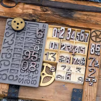 Finnabair - Imaginarum Mould - Silikonform - Letterpress