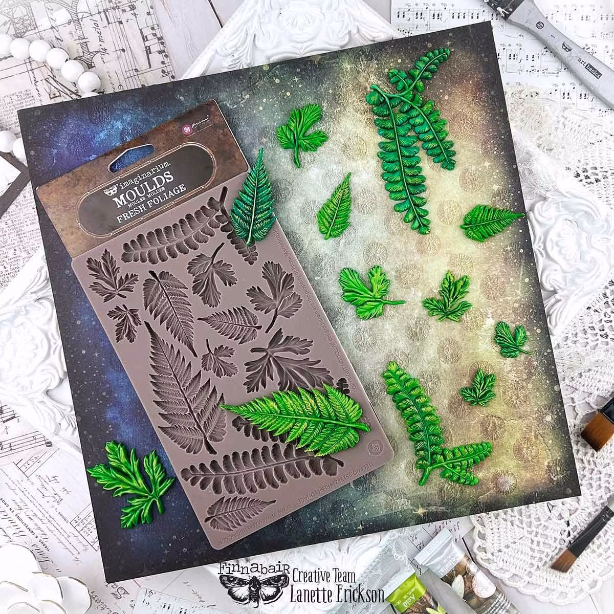 Finnabair - Imaginarum Mould - Silikonform - Fresh Foliage