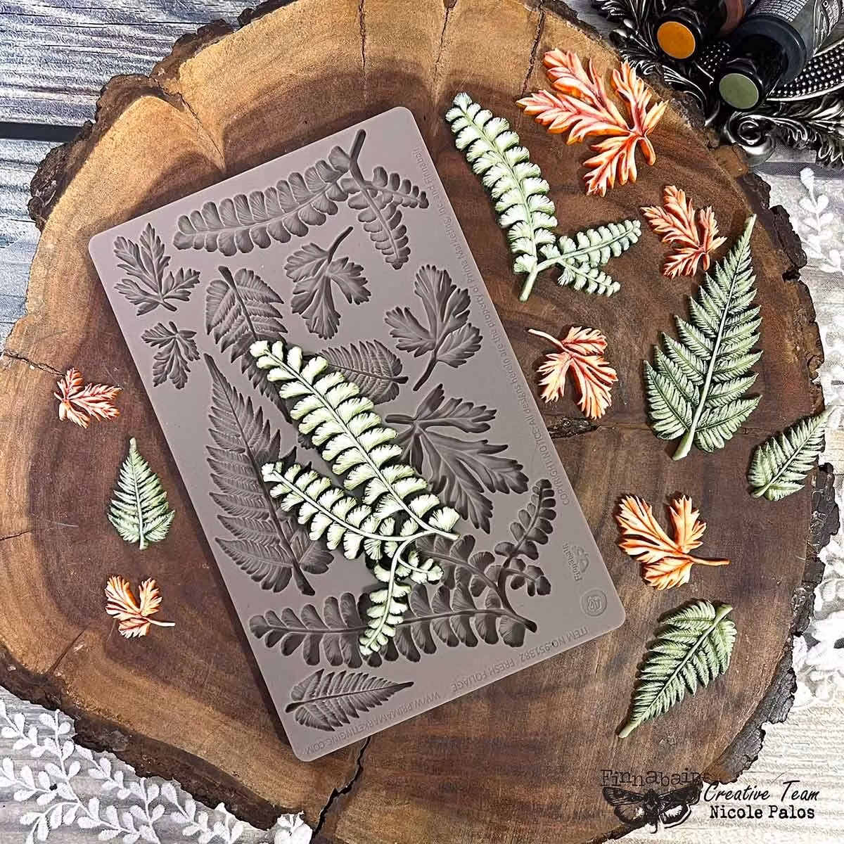 Finnabair - Imaginarum Mould - Silikonform - Fresh Foliage