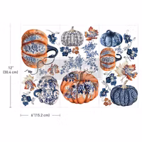 Re Design Décor Transfers® - Pumpkin Patch Galore - LITEN ca 30x46cm