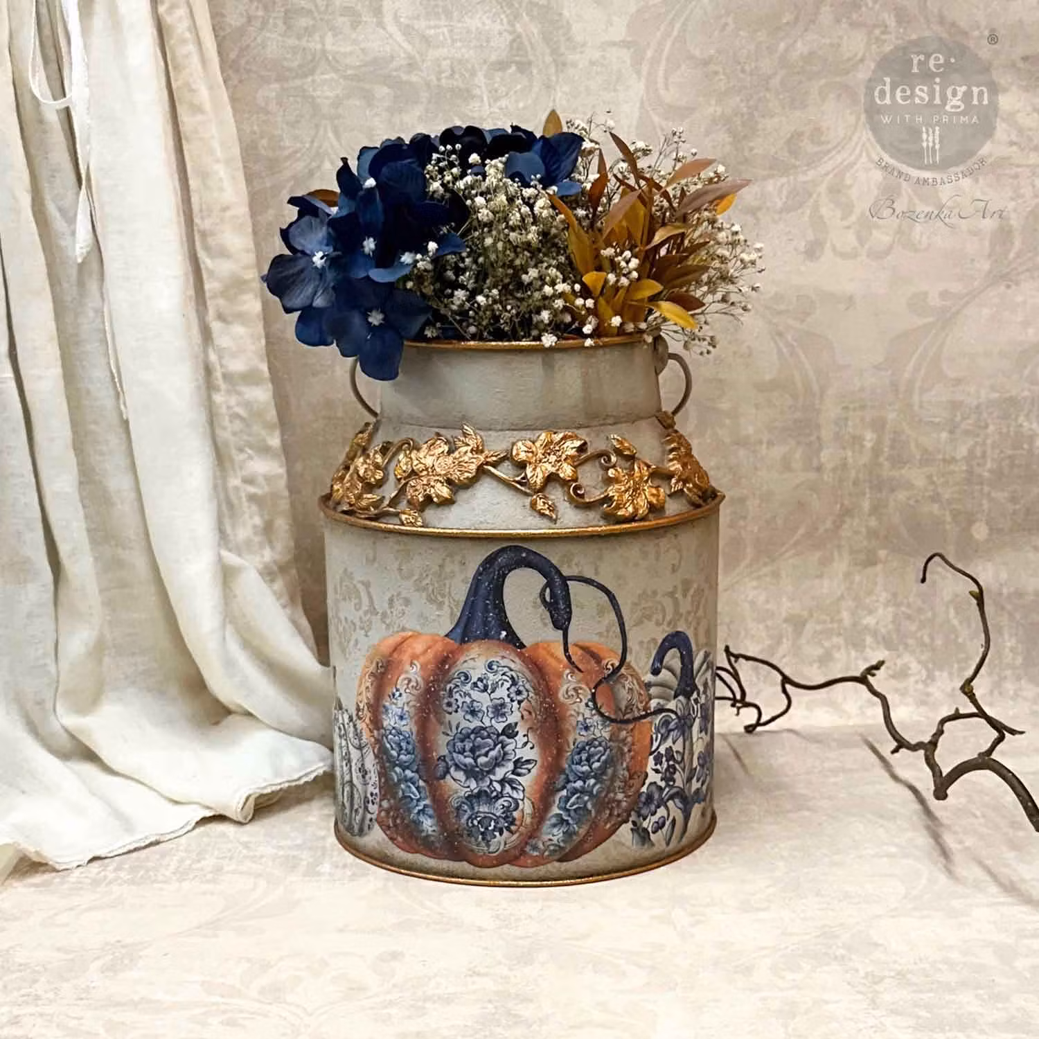Re Design Décor Transfers® - Pumpkin Patch Galore - LITEN ca 30x46cm