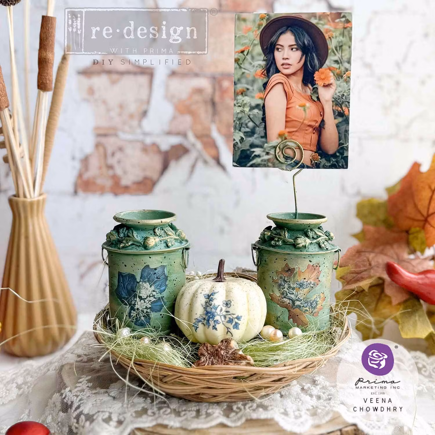 Re Design Décor Transfers® - Pumpkin Patch Galore - LITEN ca 30x46cm