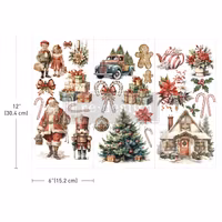 Re Design Décor Transfers® - Joyful Jingles - LITEN ca 30x46cm