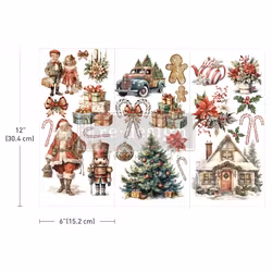Re Design Décor Transfers® - Joyful Jingles - LITEN ca 30x46cm