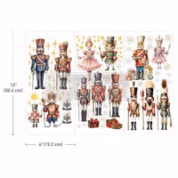 Re Design Décor Transfers® - Nutcracker Christmas - LITEN ca 30x46cm