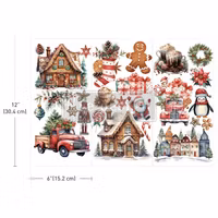 Re Design Décor Transfers® - Winter Wonderland Wonders - LITEN ca 30x46cm