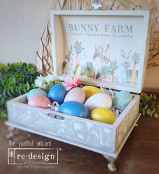 Re Design Décor Transfers®- Blossom Bunnies - A4 (3-pack)