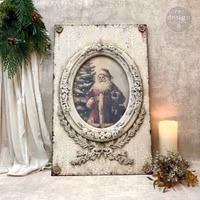 Re Design - A3 Decoupage Fiber Paper - Festive Cardinal 3-Pack á 30x42cm