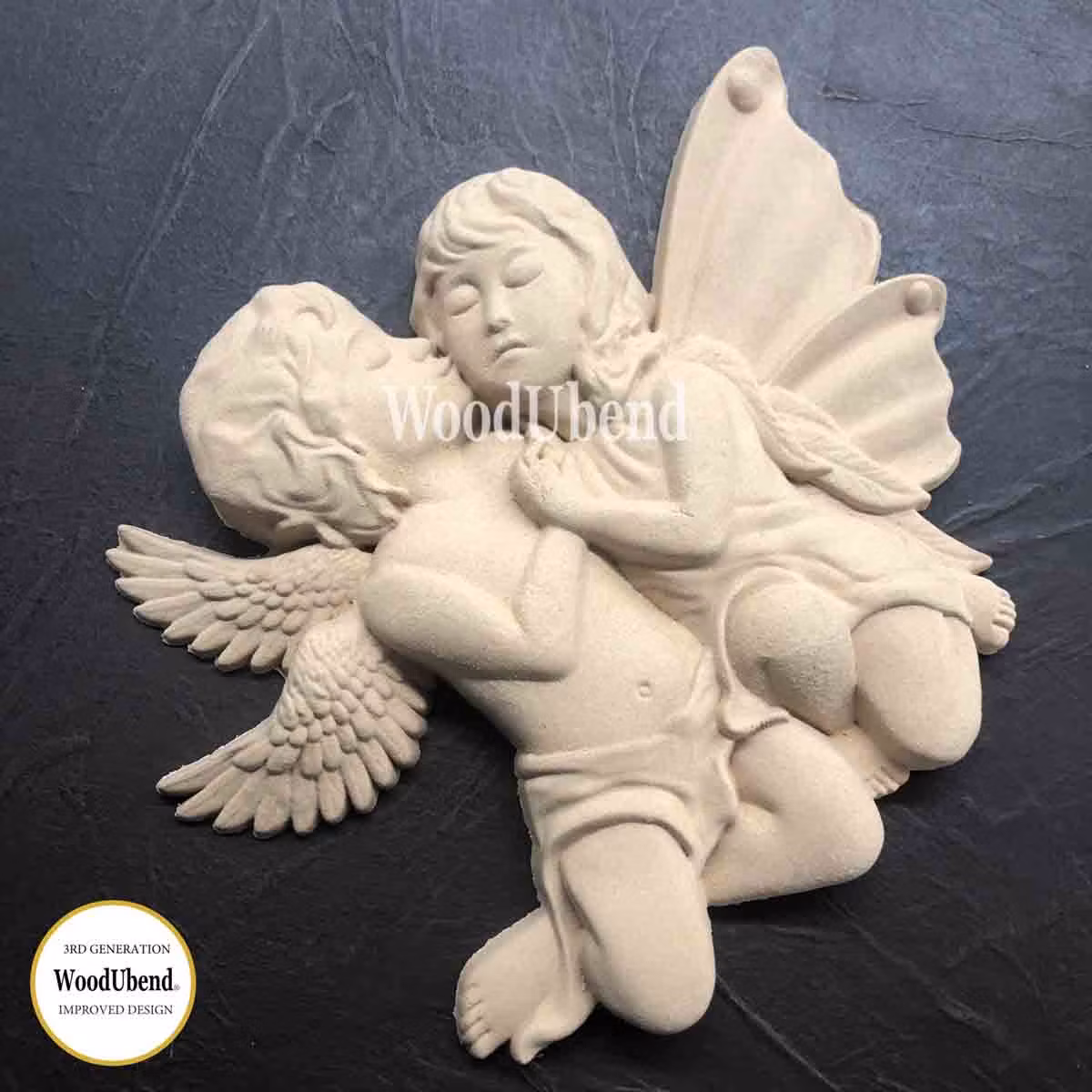 WoodUbend® WUB2027 - L Angels 16x19cm  (2-pack)