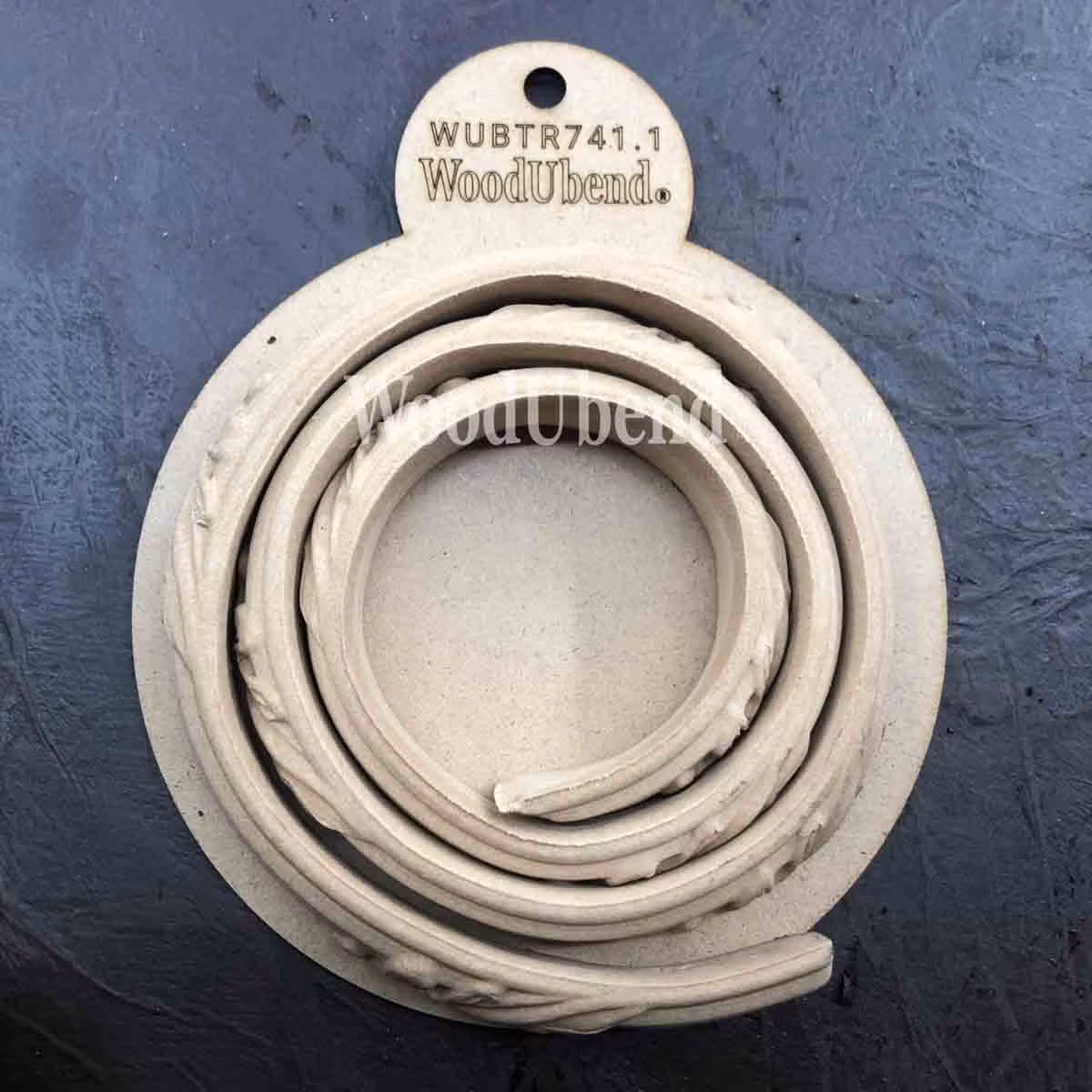 WoodUbend® Roll of Trim TR741.1 - Set med 2st á 100x2.3cm