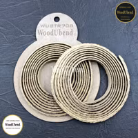 WoodUbend® Roll of Trim TR708.2 - Set med 2st á 200x0.8cm