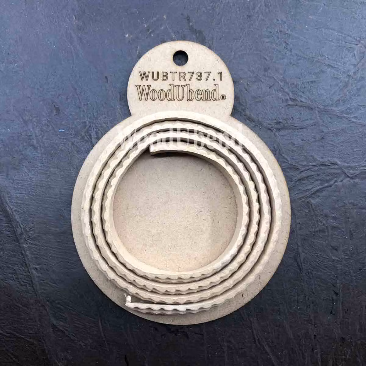 WoodUbend® Roll of Trim TR737.1 - Set med 2st á 2+100x1.7cm