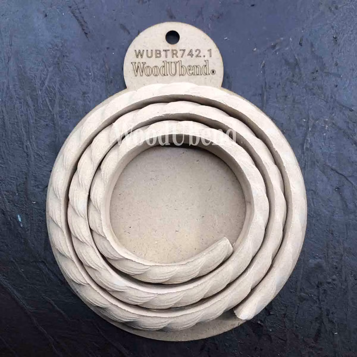 WoodUbend® Roll of Trim TR742.1 - Set med 2st á 100x2cm