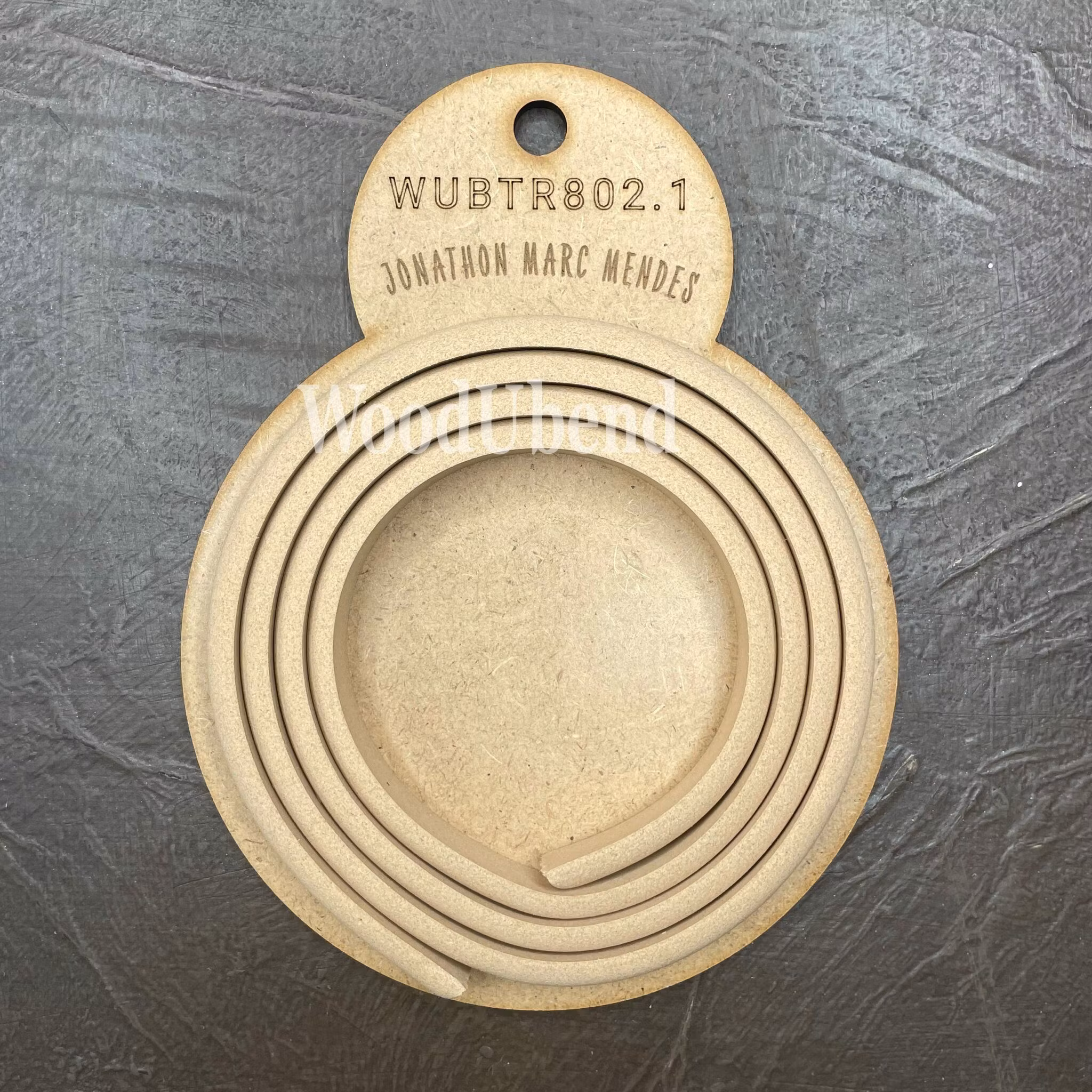 WoodUbend® Roll of Trim TR802.1 - Set med 2st á 100x1cm