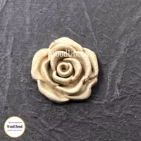 WoodUbend® Swirl Rose 2.7x2.7cm WUB344 (5-pack)