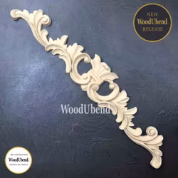 WoodUbend® WUB6046 - XXL Pediment 61x10.45cm (1-pack)