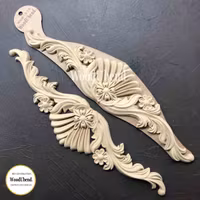 WoodUbend® WUB1215 - XL Pediment 42×10cm (2-pack)