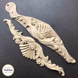 WoodUbend® WUB1215 - XL Pediment 42×10cm (2-pack)