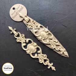 WoodUbend® WUB1237 - Pediments 22×4.8cm (2-pack)