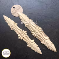 WoodUbend® WUB1346 - Pediments 27.5x5.5cm (2-pack)