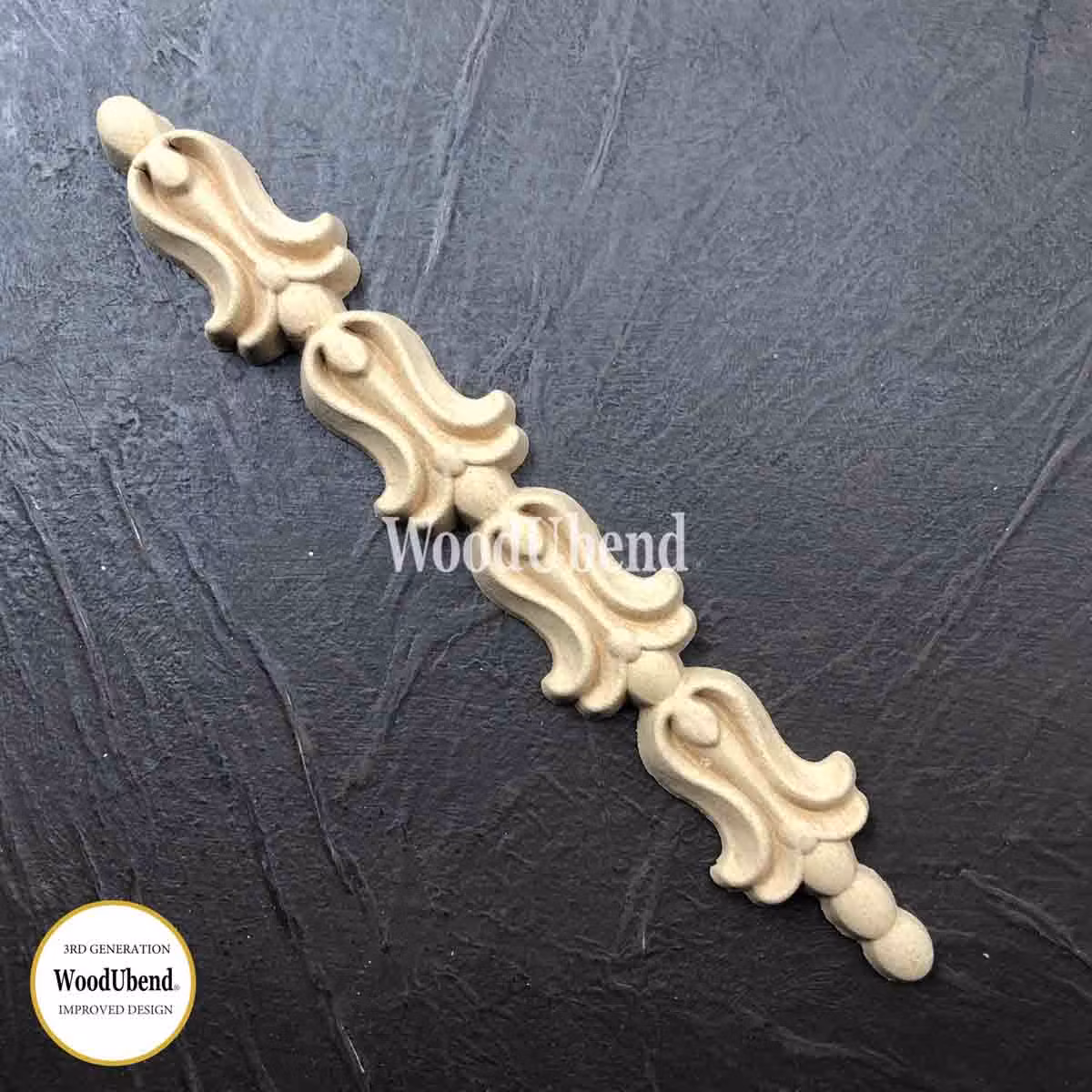 WoodUbend® Decorative Drops 20x3cm - WUB1377 (2-pack)