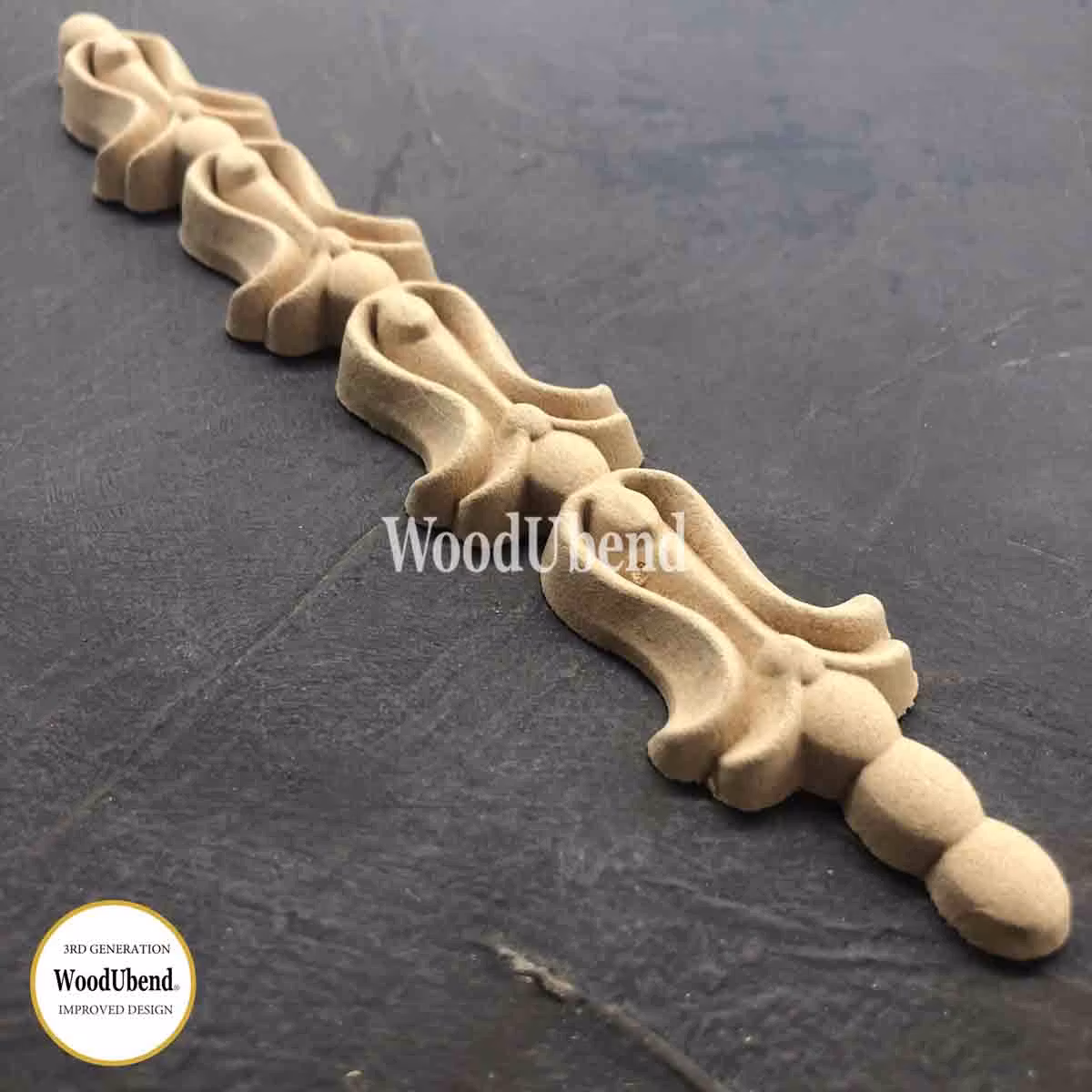 WoodUbend® Decorative Drops 20x3cm - WUB1377 (2-pack)