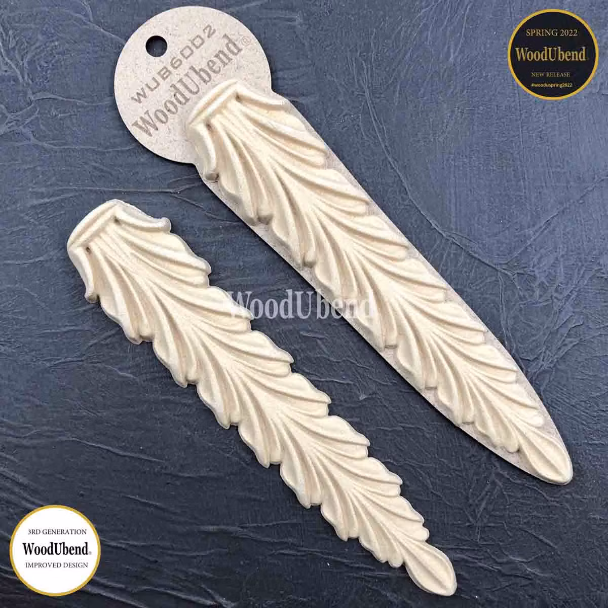 WoodUbend® WUB6002 - Corbels 19.5x5cm (2-pack)