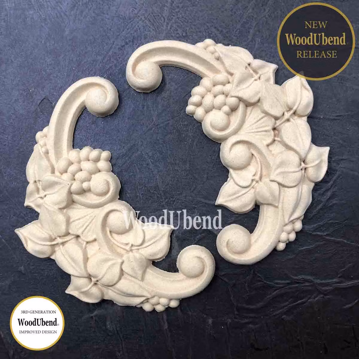 WoodUbend® Vine Scrolls 10x14.8cm - WUB6059 (2-pack)