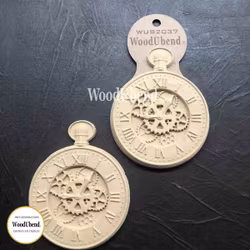 WoodUbend®Clocks 12×9.3cm - WUB2037(2-pack)