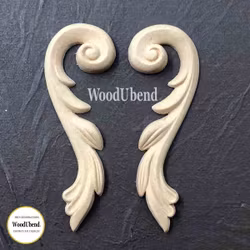 WoodUbend®Scrolls 10×3.5cm - WUB0360-1 (2-pack)