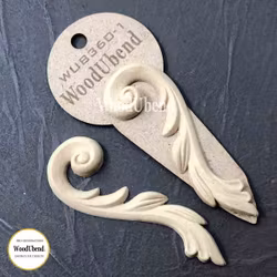 WoodUbend®Scrolls 10×3.5cm - WUB0360-1 (2-pack)